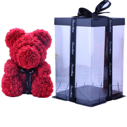 Forever Yours Rose Bear – Simulierte Blumen Geschenk