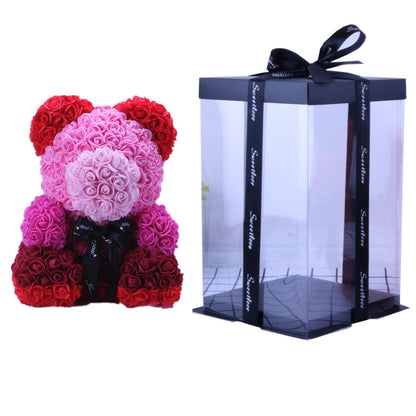 Forever Yours Rose Bear – Simulierte Blumen Geschenk