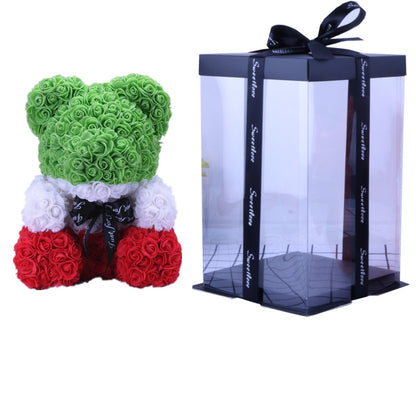 Forever Yours Rose Bear – Simulierte Blumen Geschenk