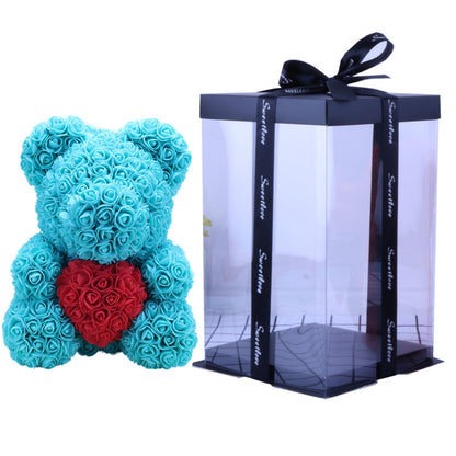 Forever Yours Rose Bear – Simulierte Blumen Geschenk