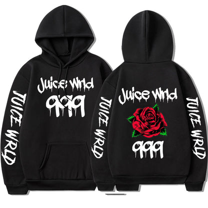 Gothic Rose – Dark Vibes Hoodie for Men