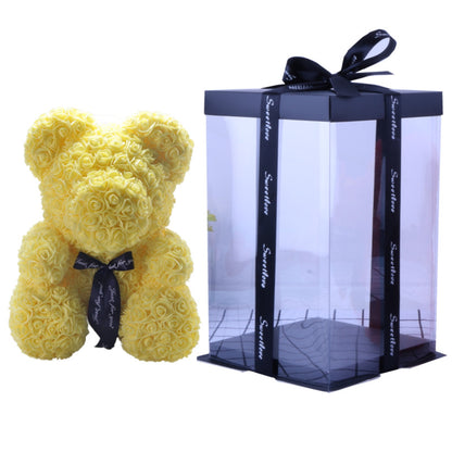 Forever Yours Rose Bear – Simulierte Blumen Geschenk