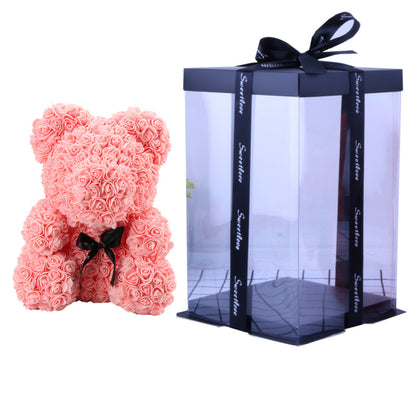 Forever Yours Rose Bear – Simulierte Blumen Geschenk