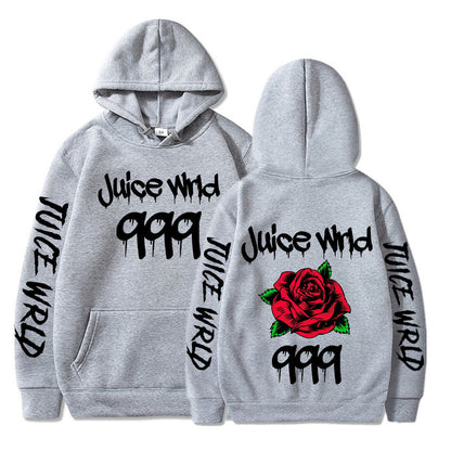 Gothic Rose – Dark Vibes Hoodie for Men